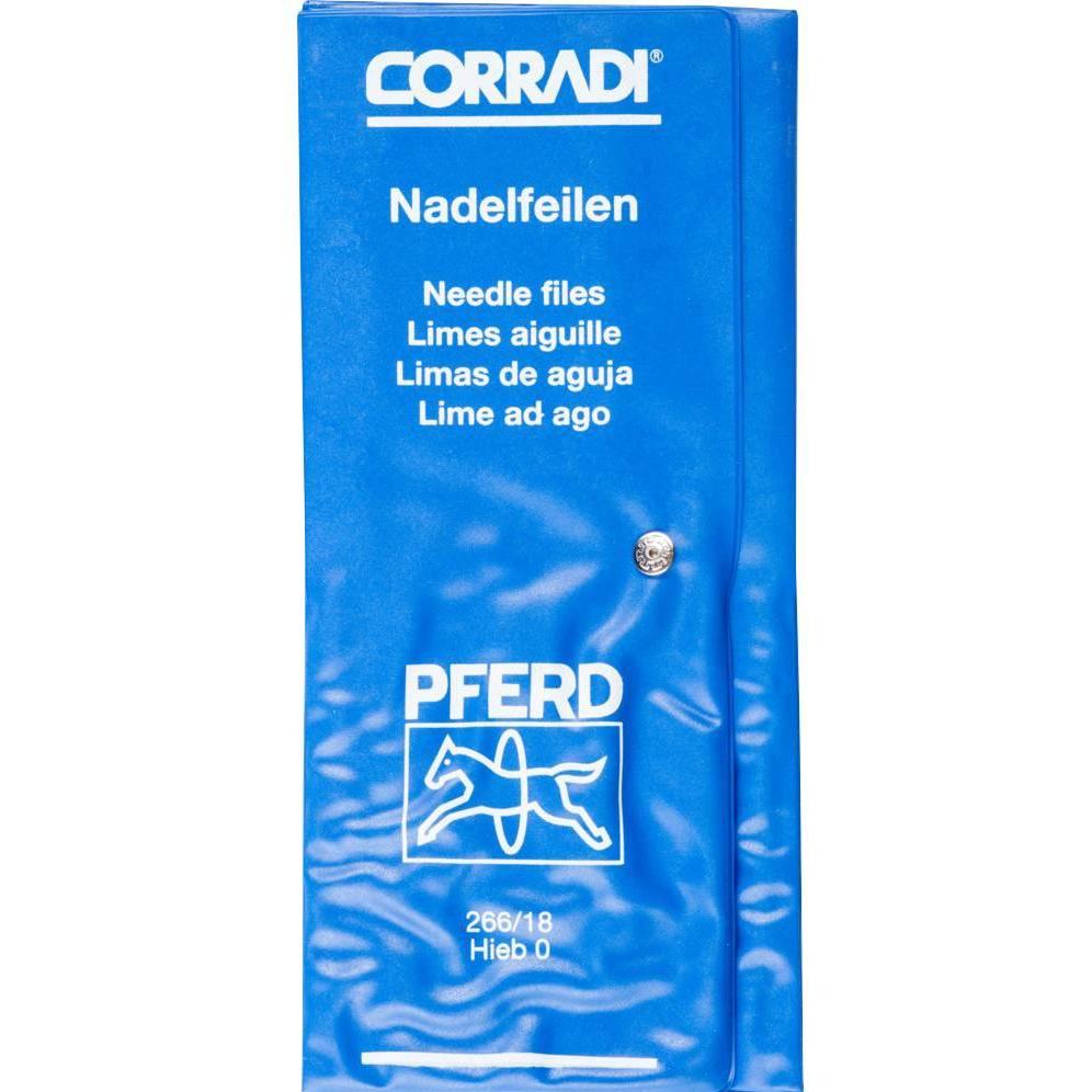 Pferd, Raspel + Feile, CORRADINadelfeilenSet 180 H0 (Hieb 0, 180 mm)