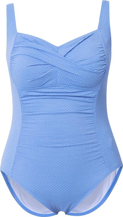 Produktbild Ulla Popken Badeanzug, Metallic, Softcups, Powermesh-Vorderfutter (60)