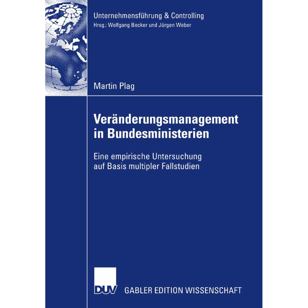 Veränderungsmanagement in deutschen Bundesministerien und nachgeordneten Behörden, Fachbücher