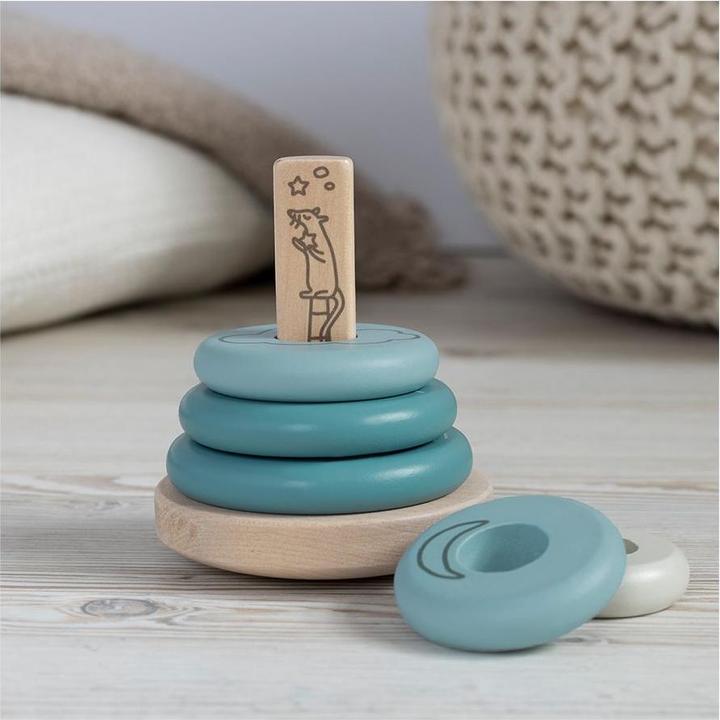 Actual product image Micki Stacking Toy Blue