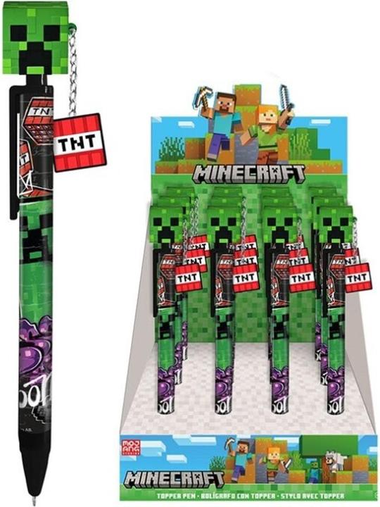 Produktbild Kids Licensing KIDS MINECRAFT pen with topper