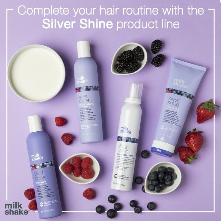 Actual product image Milk_Shake Silver Shine Light Shampoo 1000 ml (Liquid shampoo, 1000 ml)