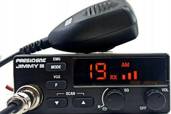 Produktbild President Jimmy III AM/FM CB radio Black (AM, FM)