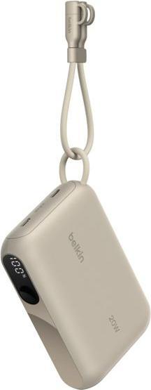 Immagine prodotto Belkin BPB027hqSD, 10000 mAh, Sabbia (10000000 mAh, 20 W, 37 Wh)