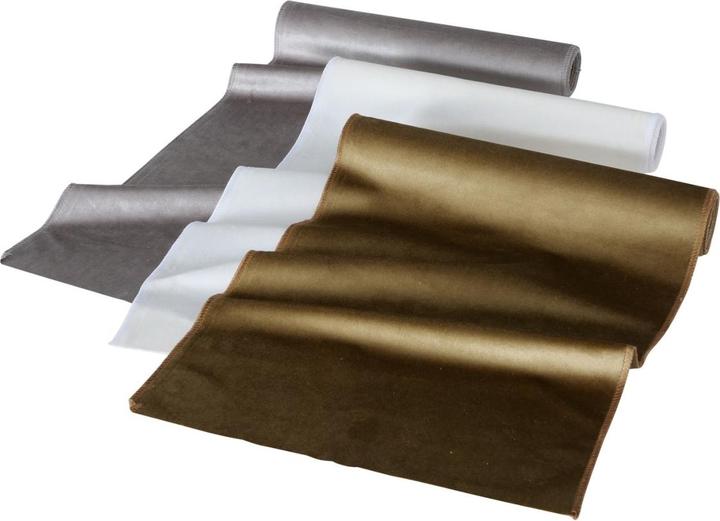 Boltze Home Boltze Velvet Dekostoff sortiert mehrf. 200x35cm (1Stück) (200 x 35 cm)