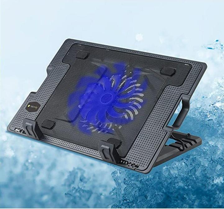 Actual product image Techly 106244 Notebook computer cooling pad and adjustable stand, iki 17.3