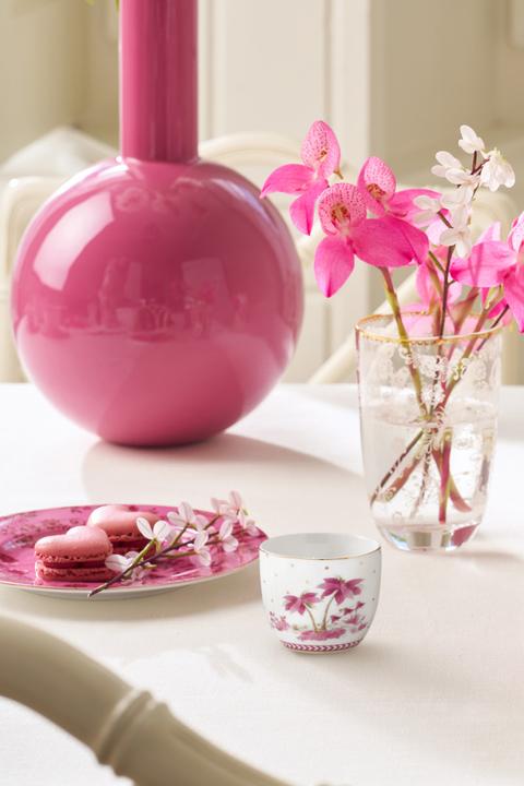 Actual product image PIP Studio Jolie Dots Gold Pink Eierbecher 7cm (1 x)