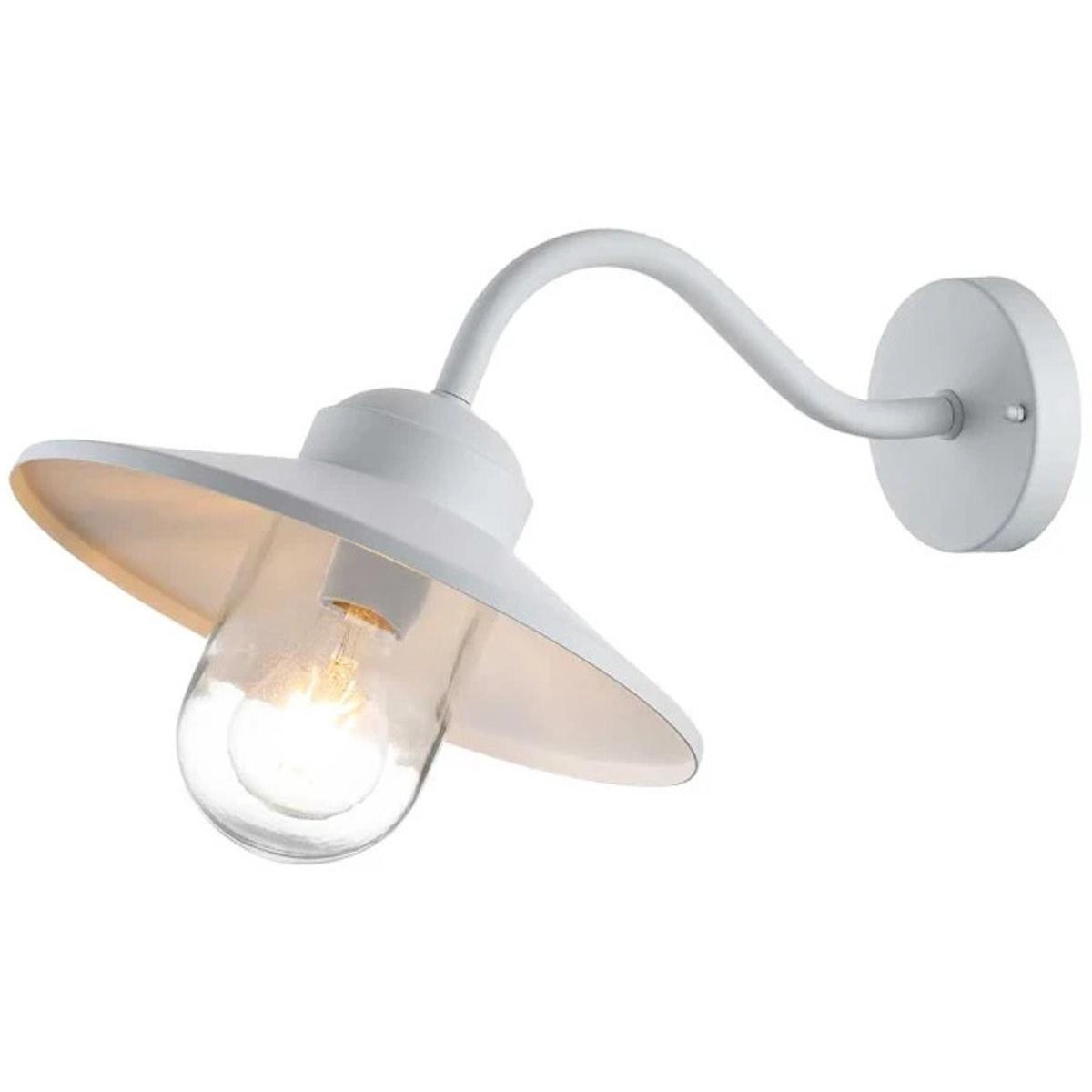 Elstead Lighting Klampenborg (E27, IP44) (KLAMPENBORG-WHT)