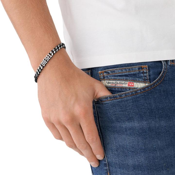 Produktbild Diesel Double Dogtags (Edelstahl, 60 cm)