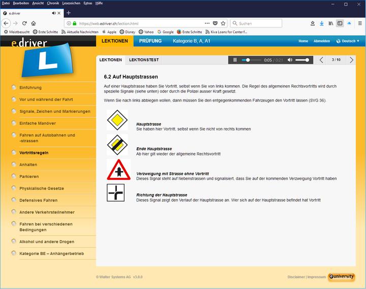 Produktbild eUniversity e.driver Web App Bundle Edition (PC/Mac) (D/F/I) (12 Monate)