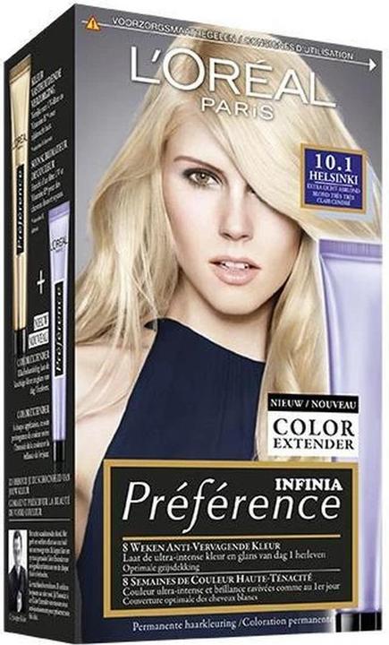 Actual product image L'Oréal Paris Loreal Paris Preference 10.1 Extra Light Ash Blonde Hair Color (Extra Light Ash Blonde)