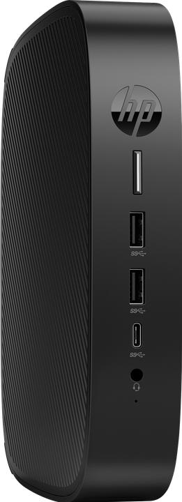 Actual product image HP Elite t655 Thin Client, AMD Embedded Ryzen R2314 SSD PCIe, Win10 IoT (64 GB, 8 GB, AMD Ryzen Embedded R2314, AMD Radeon Graphics)