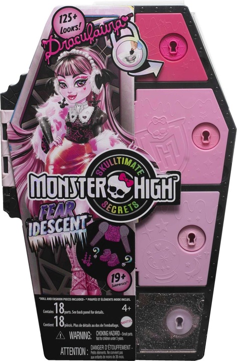 Actual product image Monster High Hidden Treasures Draculaura