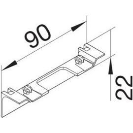 Thumbnail - Tehalit, Kabelschutz + Kabelführung, Geräteträger (90 mm)