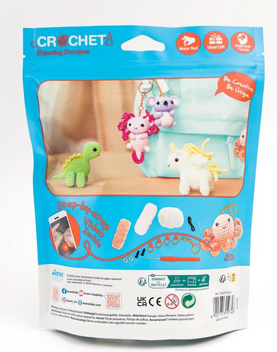 Actual product image Avenir Häkelset Oktopus