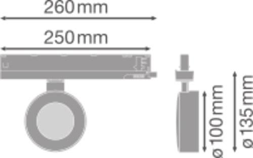Produktbild Ledvance LED-Stromschienenstrahler (2280 lm)