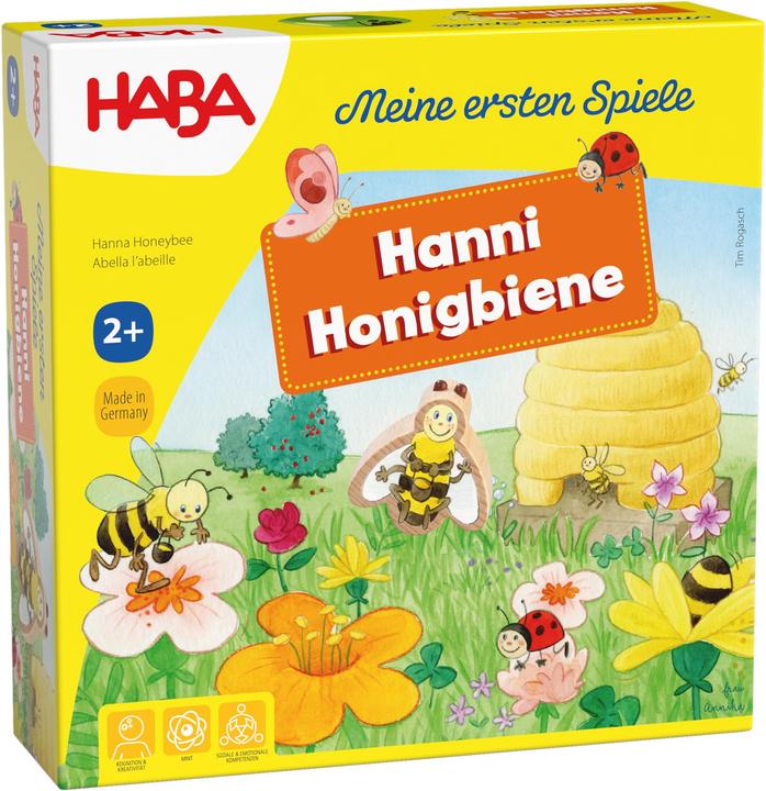 Actual product image Haba My first games - Hanni honey bee (Dutch, German, English, French, Italian, Spanish)