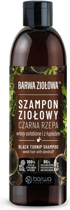 Immagine prodotto Barwa Colore - Shampoo a base di erbe per capelli indeboliti e forfora - Rapa 250Ml (250 ml, Shampoo liquido)