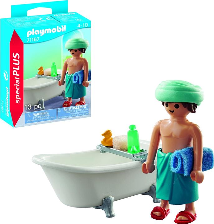 Immagine prodotto Playmobil Uomo nella vasca da bagno (71167, Playmobil Special Plus)
