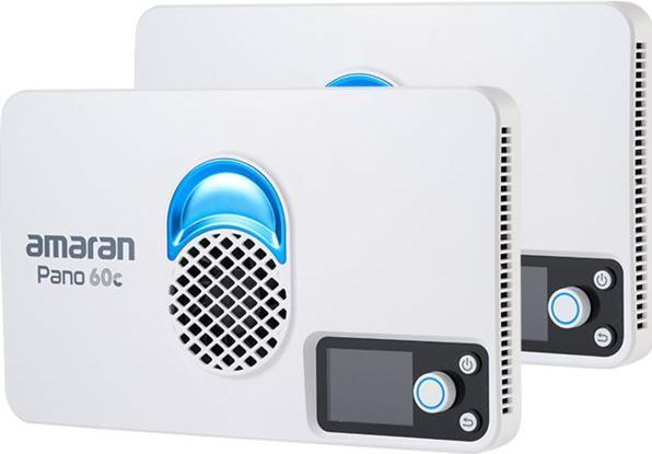 Immagine prodotto Amaran Pano 60c 2-Light Kit (White) (EU) (Apparecchio di illuminazione a superficie)