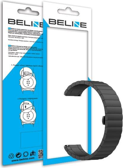 Actual product image Beline pasek Watch 20mm Beauty czarnyblack