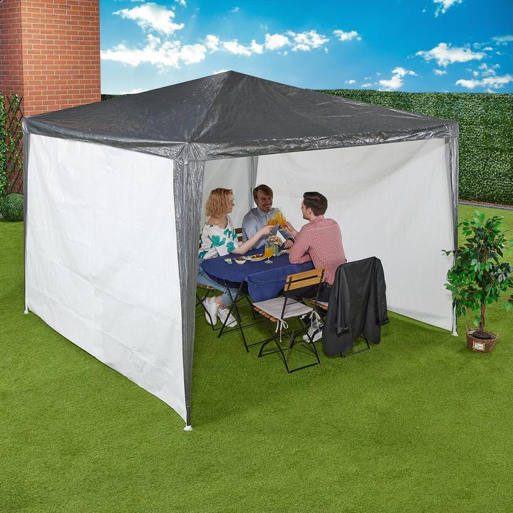 Actual product image Relaxdays 3x gazebo side parts (300 cm, 300 cm)