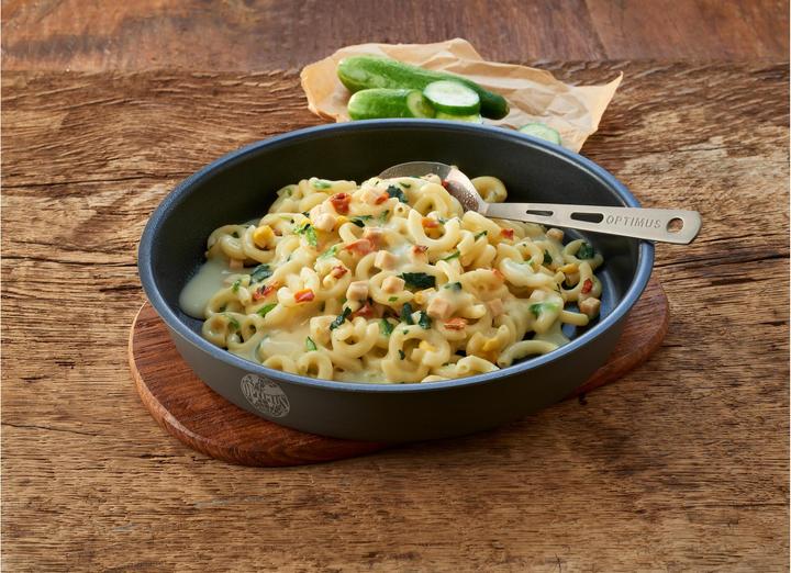 Produktbild Trek'n Eat Hühnchen in Sahnenudeln mit Spinat (150 g)