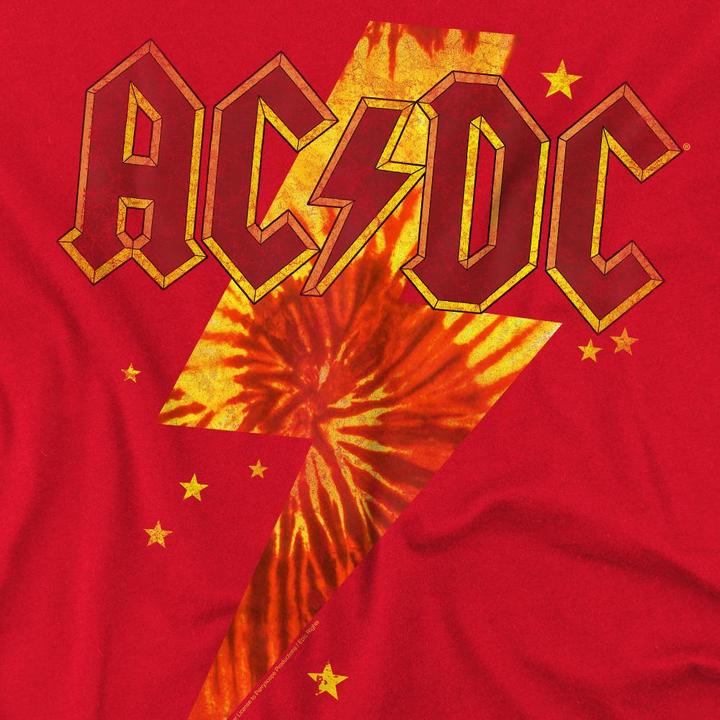 Immagine prodotto AC/DC Maglietta Bullone Tie Dye Uomo (XL)