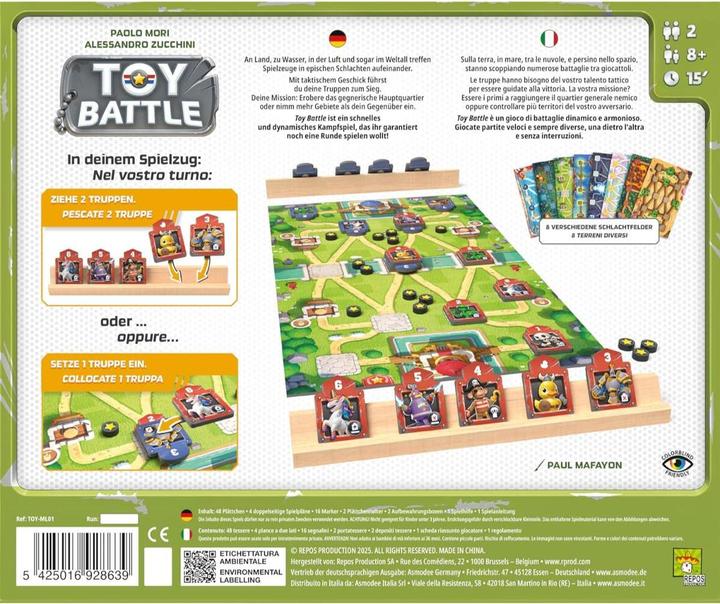 Produktbild Repos Production Toy Battle (Deutsch, 2 Spieler)
