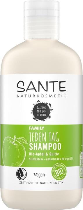 Actual product image Sante Everyday Shampoo Organic Apple & Quince (250 ml, Liquid shampoo)