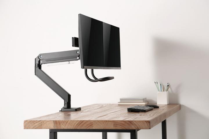 Actual product image Gembird Biurkowe regulowane ramie na dwa monitory 17-35inch obciążenie do 10kg (Table, 32", 8 kg)