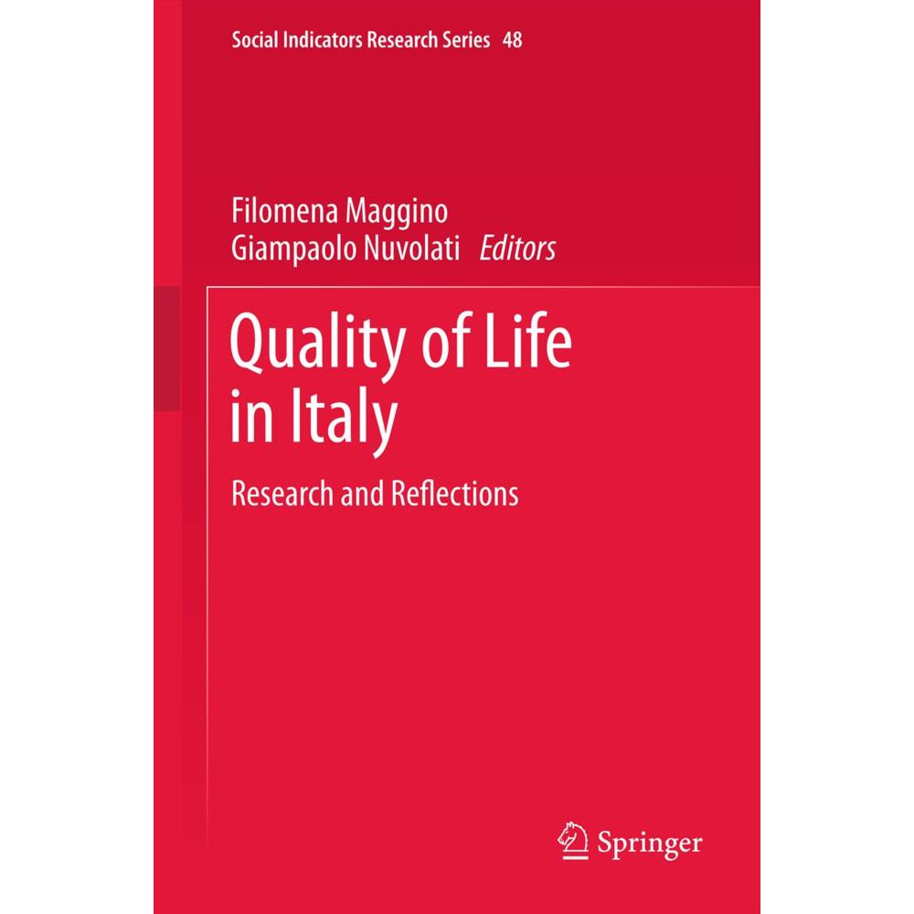Thumbnail - Quality of life in Italy, Fachbücher von Filomena Maggino, Giampaolo Nuvolati