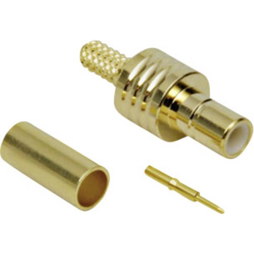 BKL Electronic SMB-Steckverbinder, Elektronikkabel + Stecker, Gold