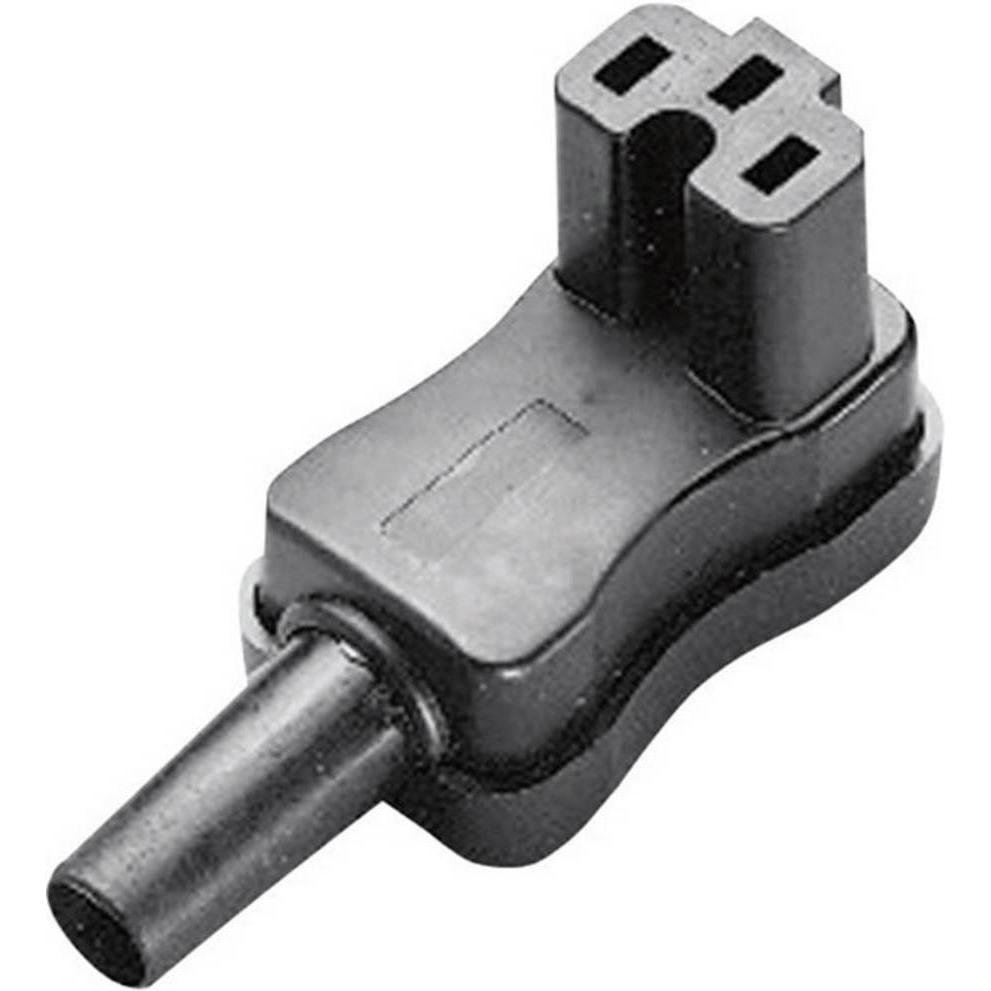 Kaiser Heissgerätedose, Elektronikkabel + Stecker, Schwarz