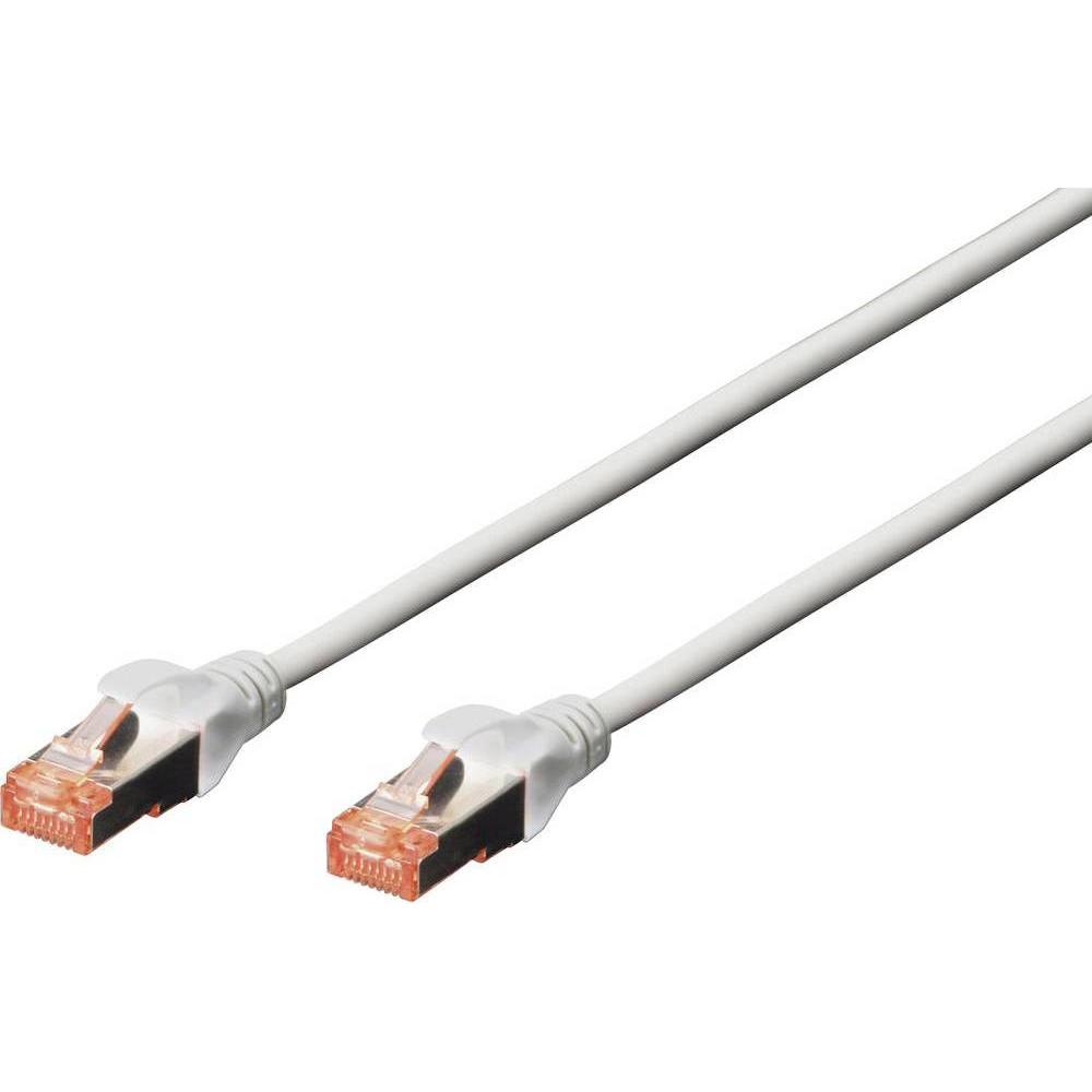 Goobay DIGITUS Patch-Kabel (S/FTP, CAT6, 10 m), Netzwerkkabel