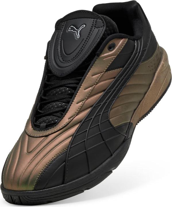 Black, Green, Iridescent