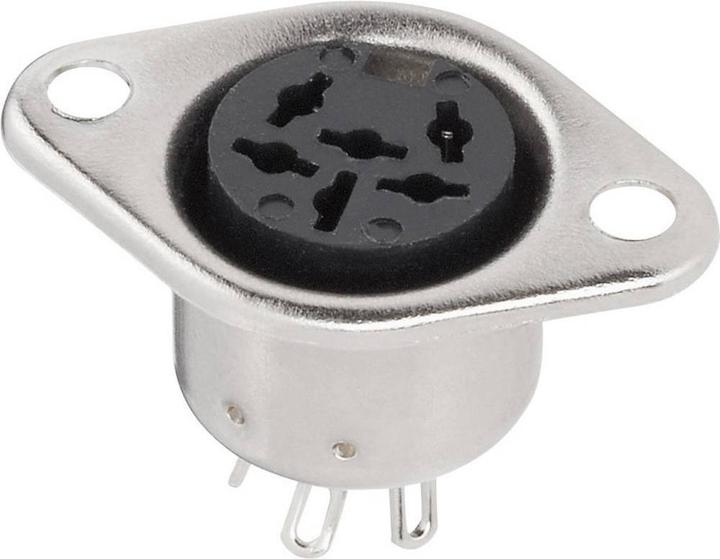 BKL Electronic DIN panel jack with locking device