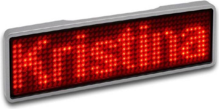 Actual product image No Name LED nameplate 11 x 44 pixel, USB (Electronics kit)