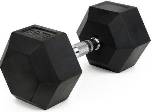 Image du produit Fitcom Hex Dumbbell 10 kg (1 x 10 kg)