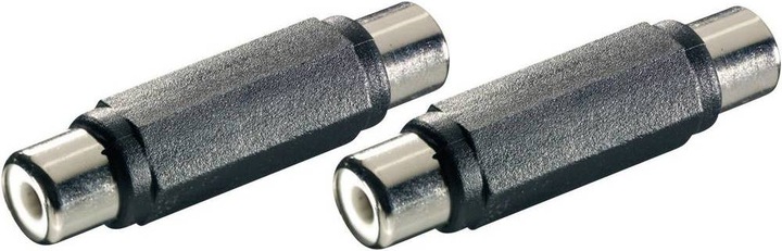 SpeaKa Professional Cinch Adapter-Paar Cinch-Buchse Cinch-Buchse (Klinkenadapter)