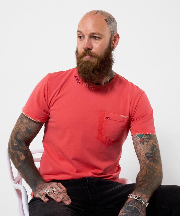 Produktbild Joe Browns Contrast Embroidered Crew Neck Tee (M)