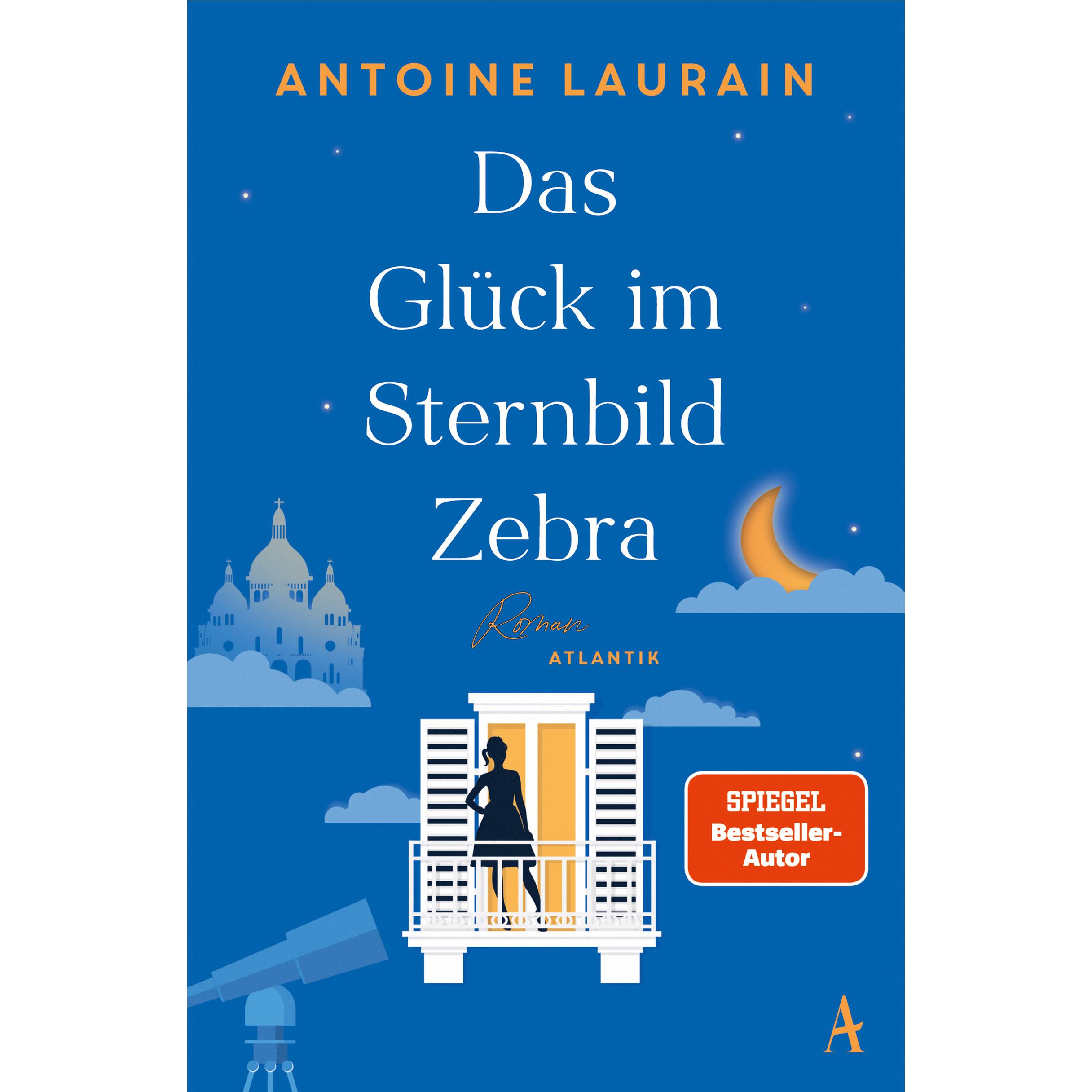 Das Glück im Sternbild Zebra, Belletristik von Antoine Laurain