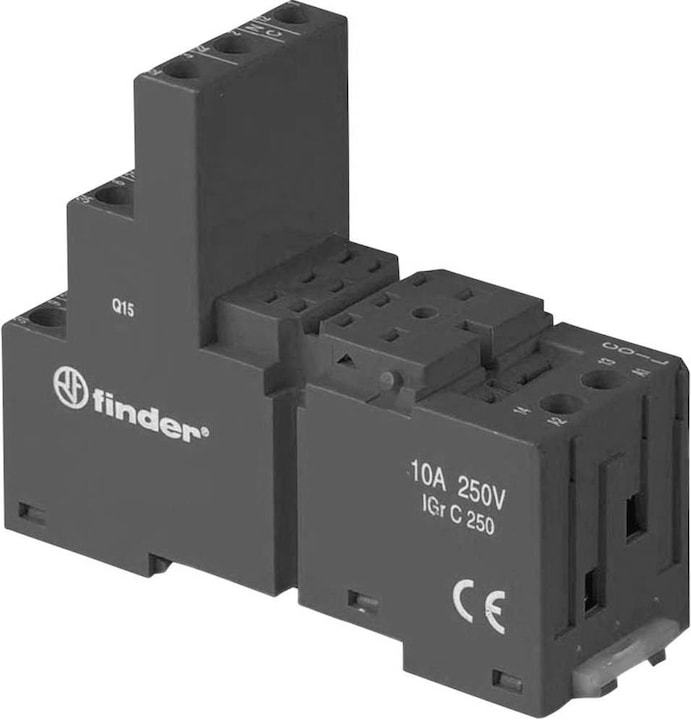 Actual product image Finder Accessories for Series 55: Socket Series 94 (Relay socket)