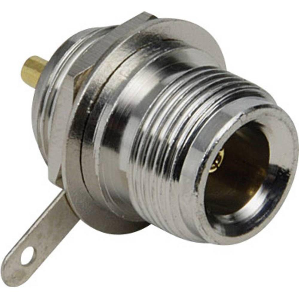 BKL Electronic N-Steckverbinder, Elektronikkabel + Stecker, Silber