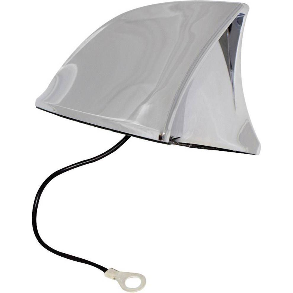 EAL, Auto Antenne, 521201 Kunststoff Auto-Haifischantenne Chrom B x H T 115 75 65