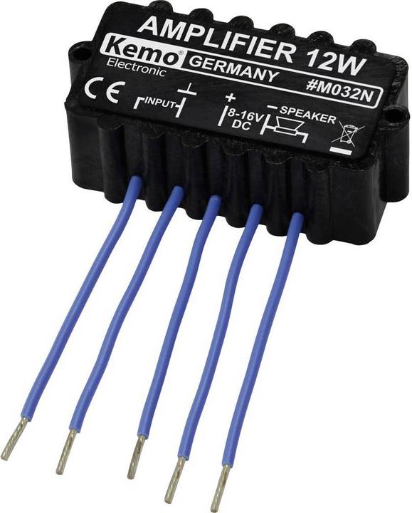 Actual product image Kemo Amplifier module