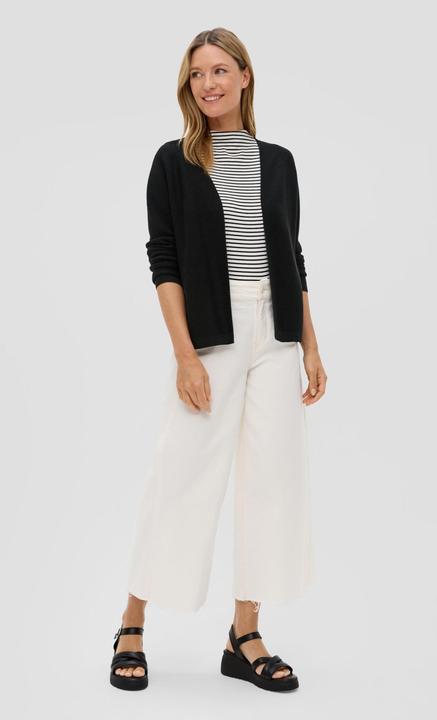 Produktbild s.Oliver Strickjacke Strickjacke aus Viskosemix (42)