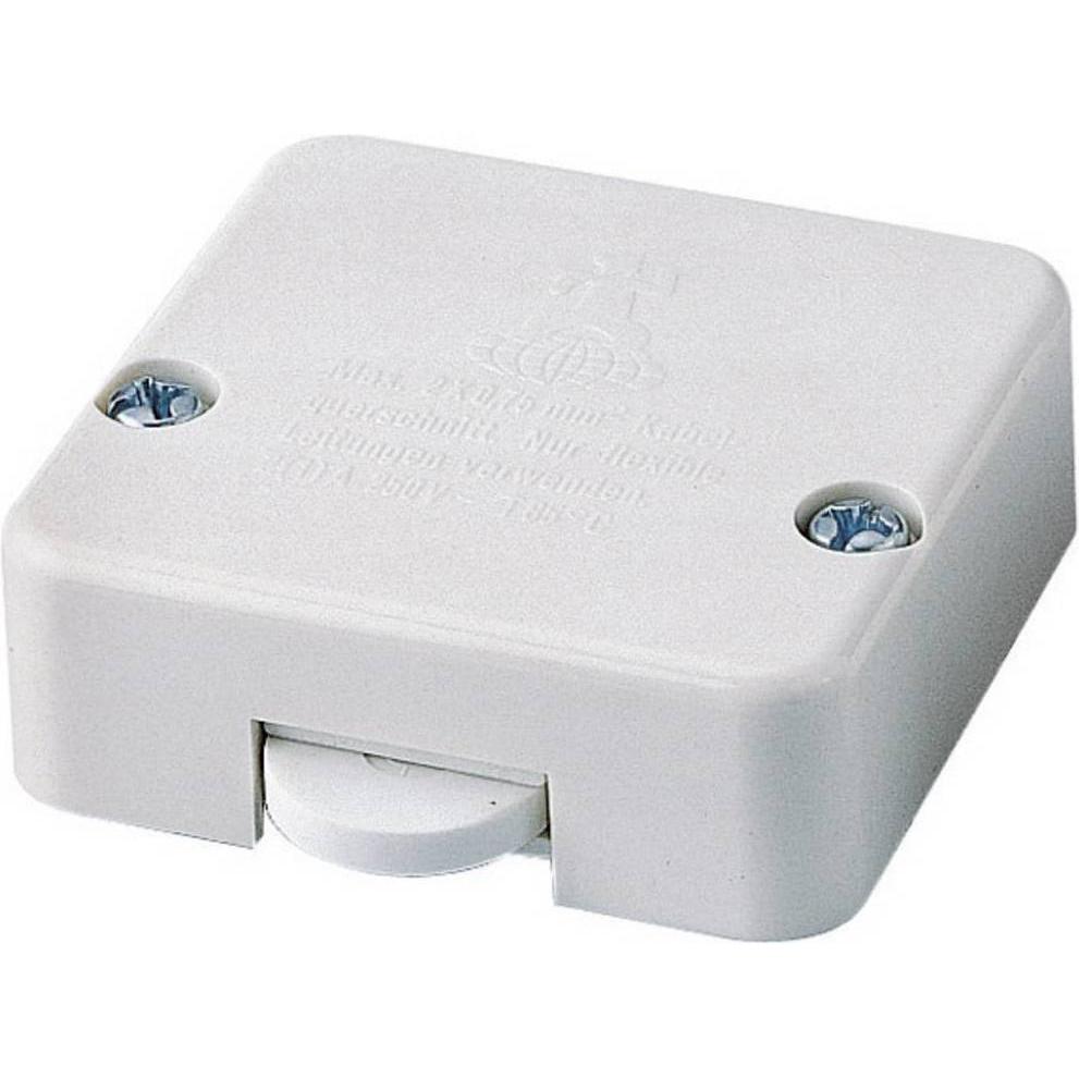 Thumbnail - interBär Einbau-Truhentaster mit Zusatzgehäuse, Taster + Schalter, Weiss