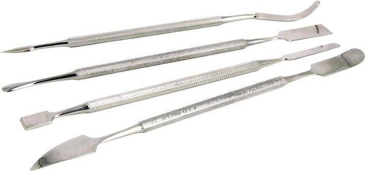 Actual product image Ideal Tek Set of 4 stainless steel spatulas