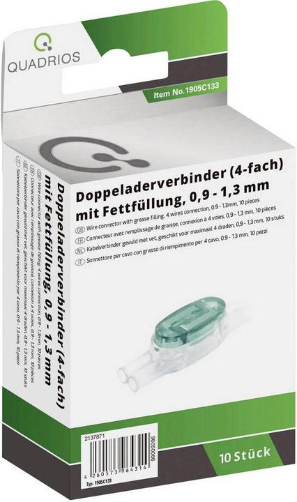 Produktbild Quadrios Doppeladerverbinder